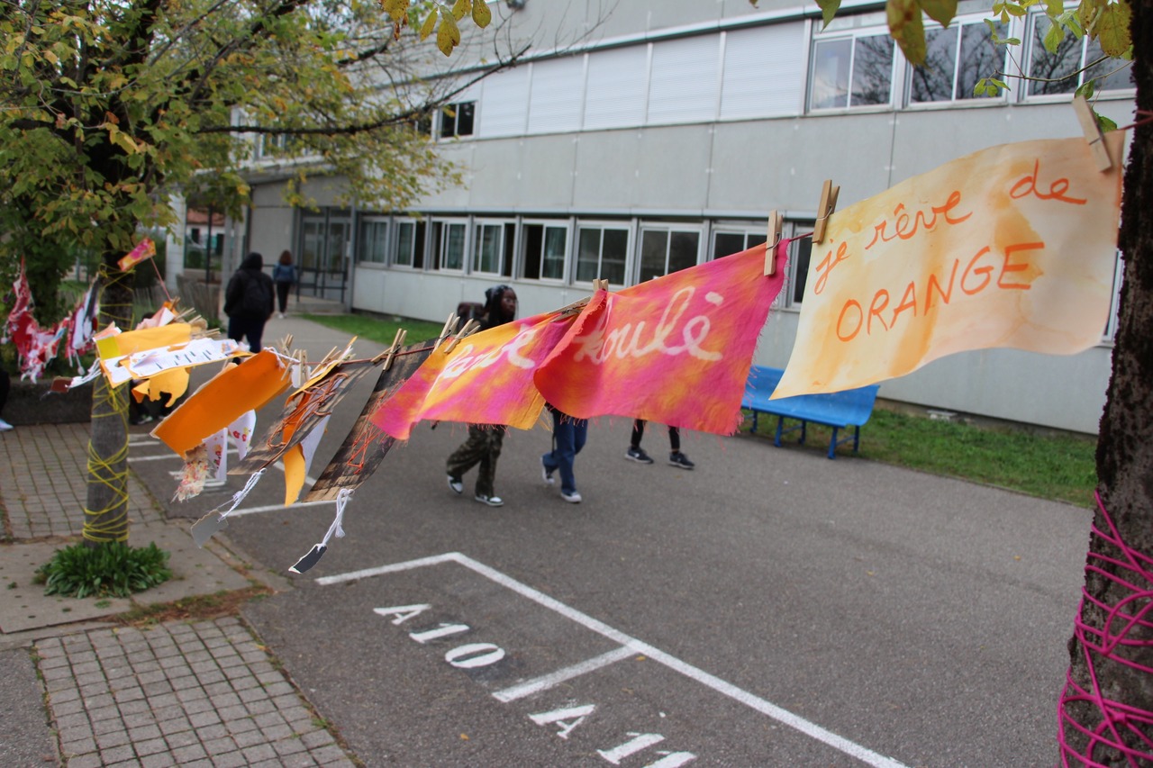 Collège Les Iris - Villeurbanne © Maelle Pasquier