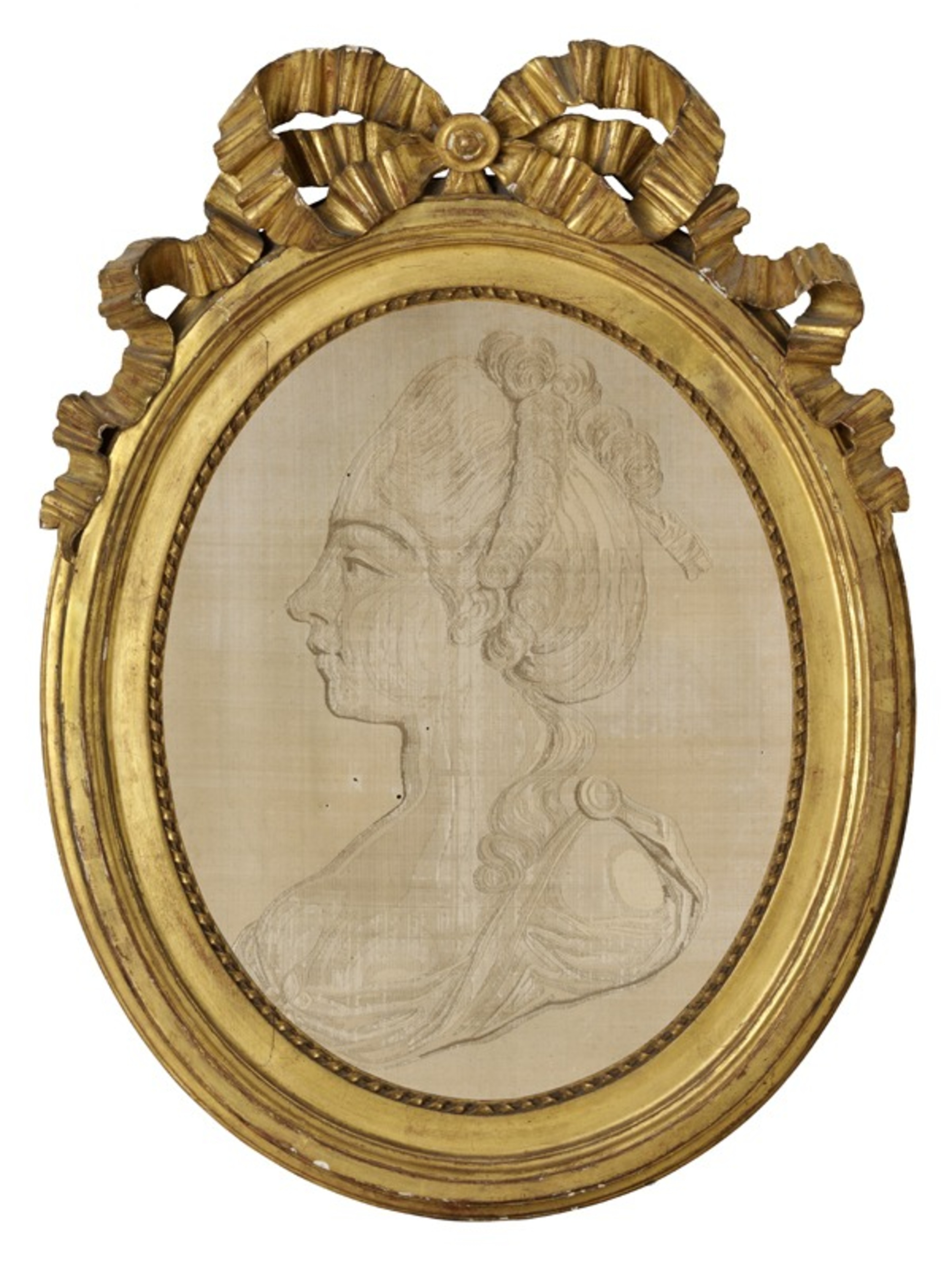 Philippe de Lasalle, Portrait de la comtesse de Provence, Lyon, 1771. © © Lyon, musée des Tissus – Sylvain Pretto